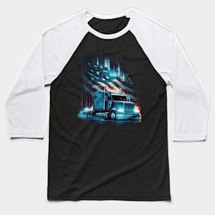 America Truck Yeah USA Baseball T-Shirt